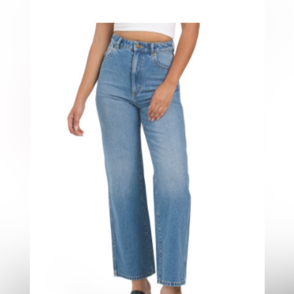 COPY - HEIDI ANKLE RECYCLE BLUE ROLLAS JEANS- NWT